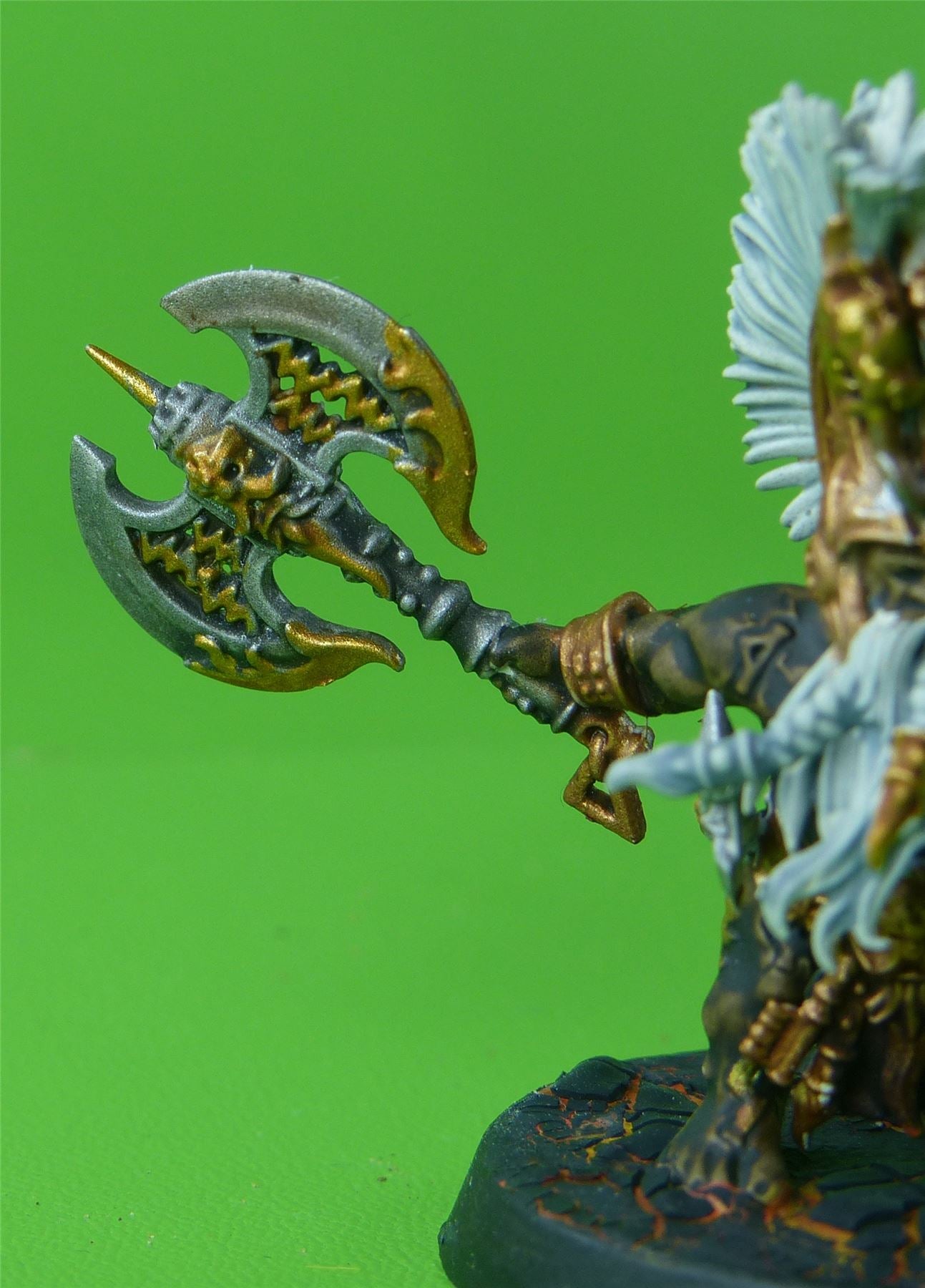 Fyreslayers Battlesmith Painted - Warhammer AoS 40k #84Q