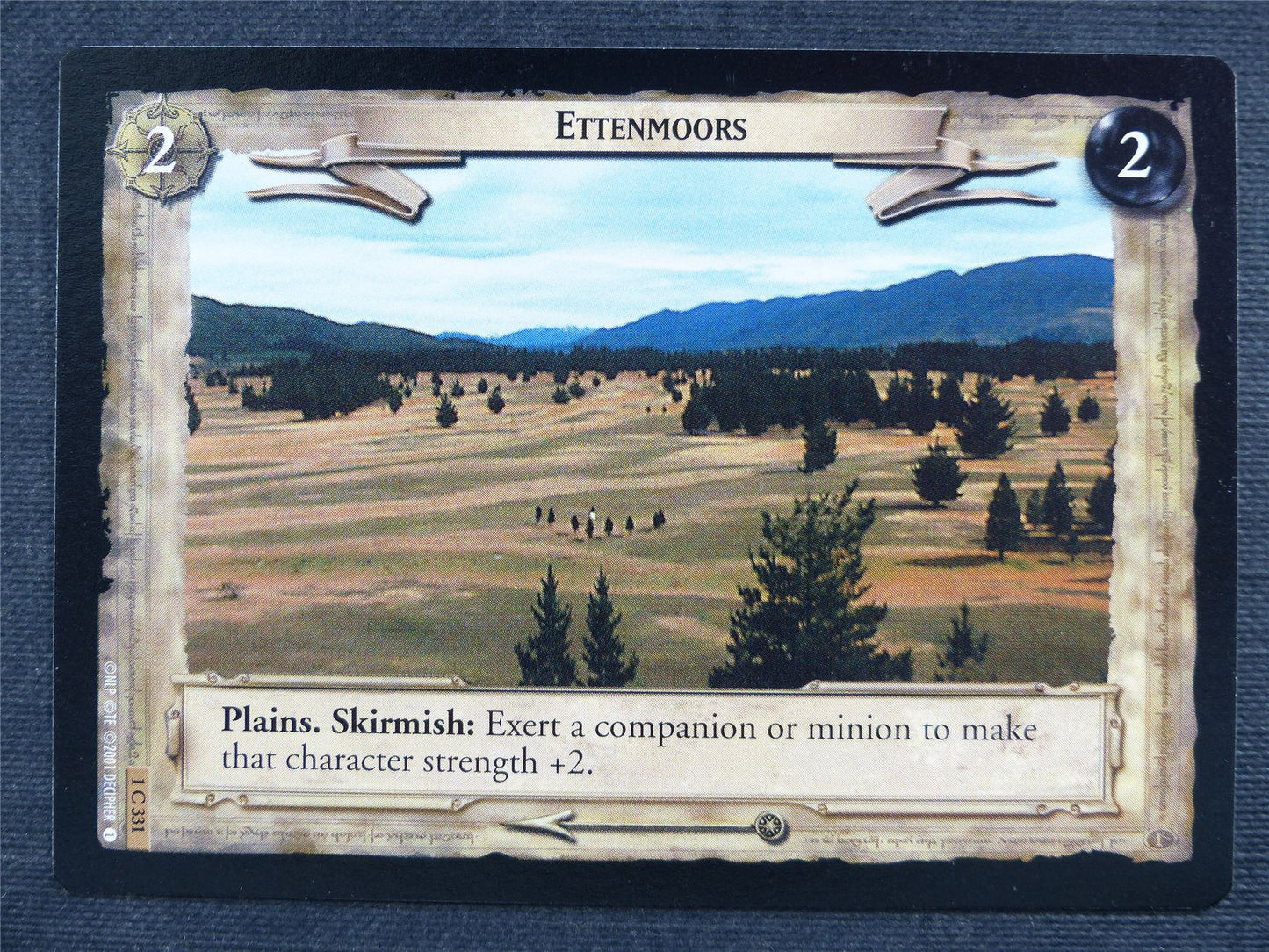 Ettenmoors 1 C 331 - LotrR Cards #3GP