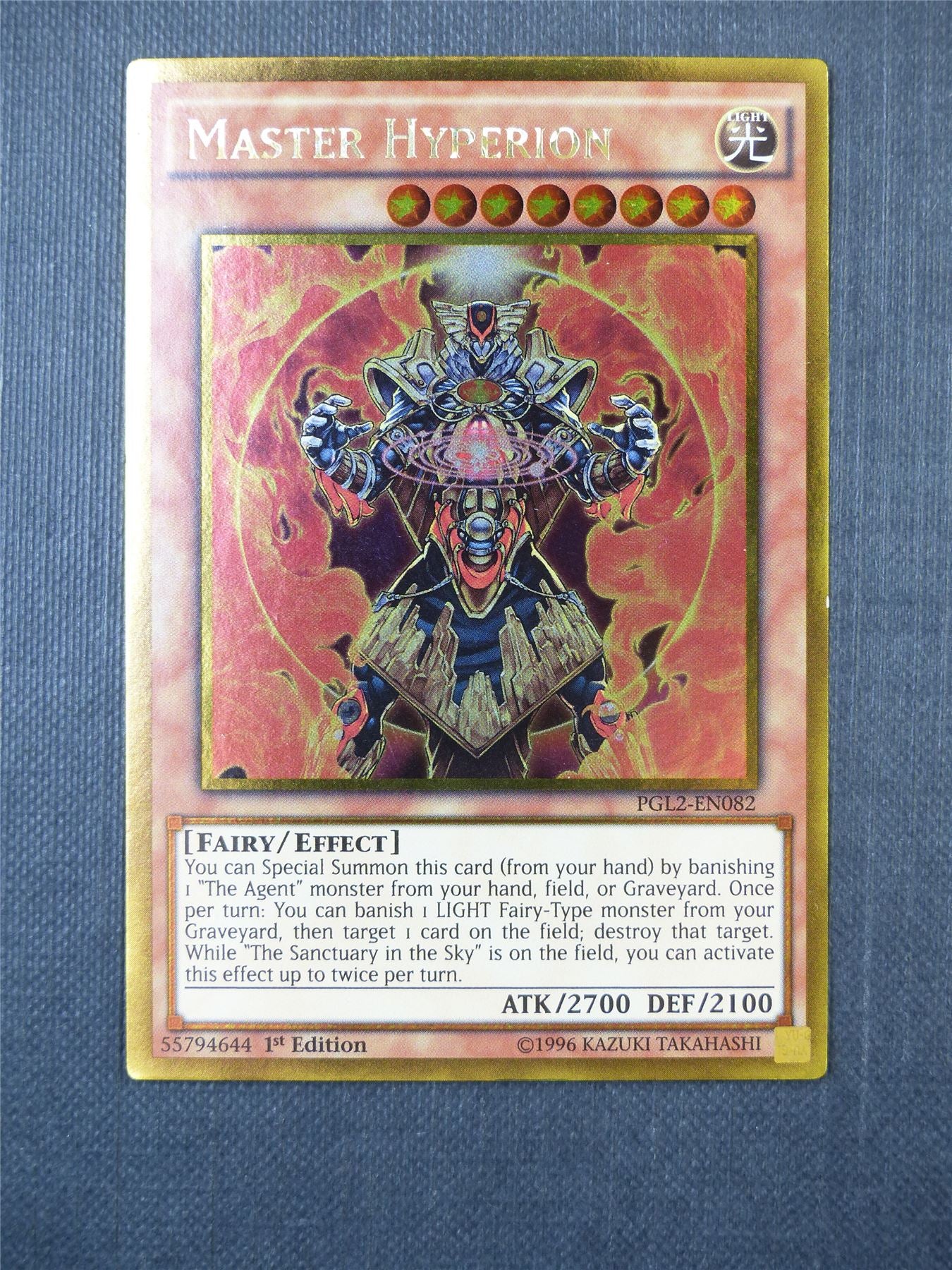 Master Hyperion - Yugioh Card #9ML