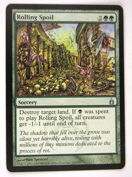 MTG Magic: the Gathering Cards: ROLLING SPOIL: RAV