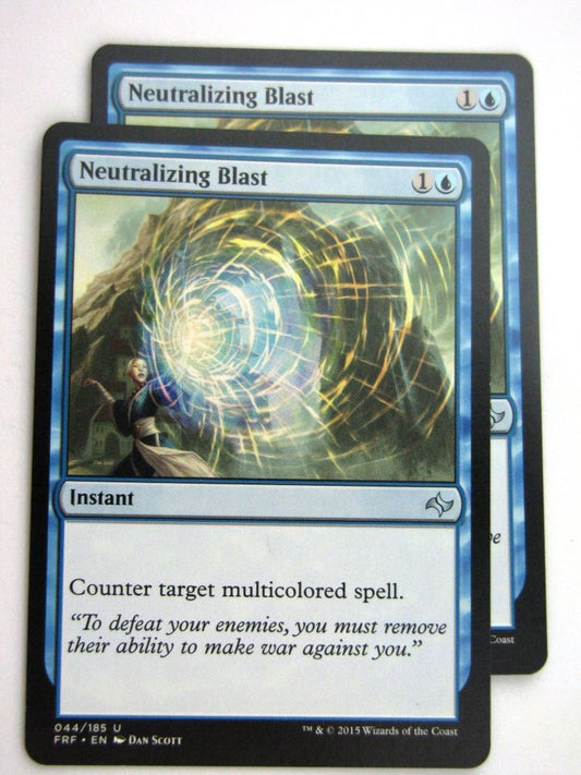 MTG Magic Cards: Fates Reforged: NEUTRALIZING BLAST x2 # E95