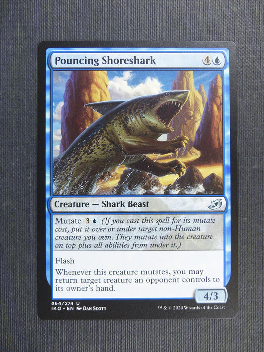 Pouncing Shoreshark - IKO Mtg Card