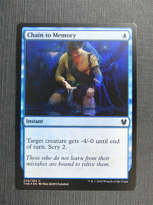 Chain of Memory Foil - Theros Collector Ed - Mtg Magic Cards #3LW