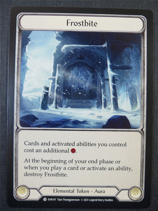 Frostbite - 1st ed Everfest - Flesh & Blood Card #6F0