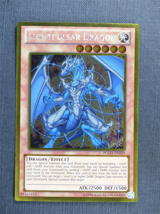 Lightpulsar Dragon PGLD Gold Rare - Yugioh Cards #1ZM