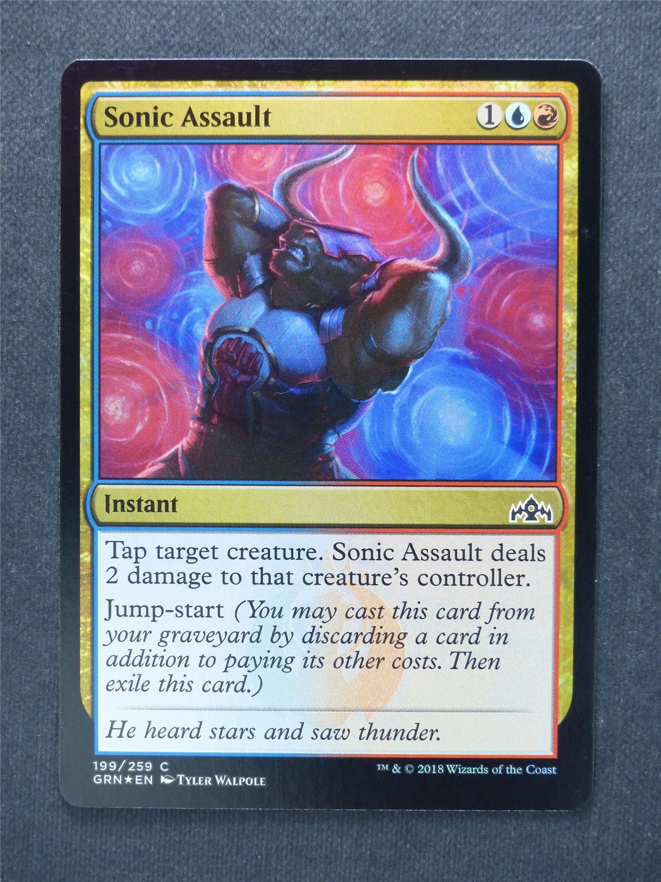 Sonic Assault Foil - Mtg Magic Cards #SF