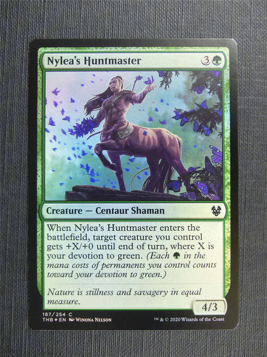 Nylea's Huntmaster Foil - Theros Collector Ed - Mtg Magic Cards #3NB
