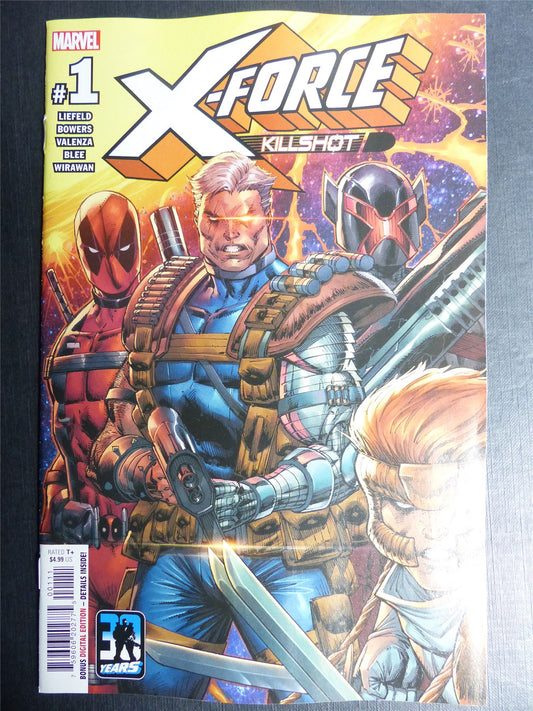 X-FORCE: Killshot #1 - Feb 2022 - Marvel Comics #342