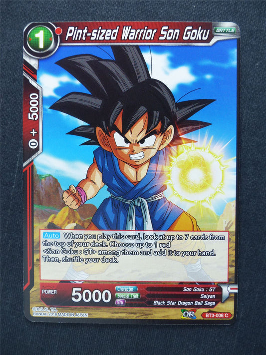 Pint-Sized Warrior Son Goku - Dragon Ball Super Cards #FA