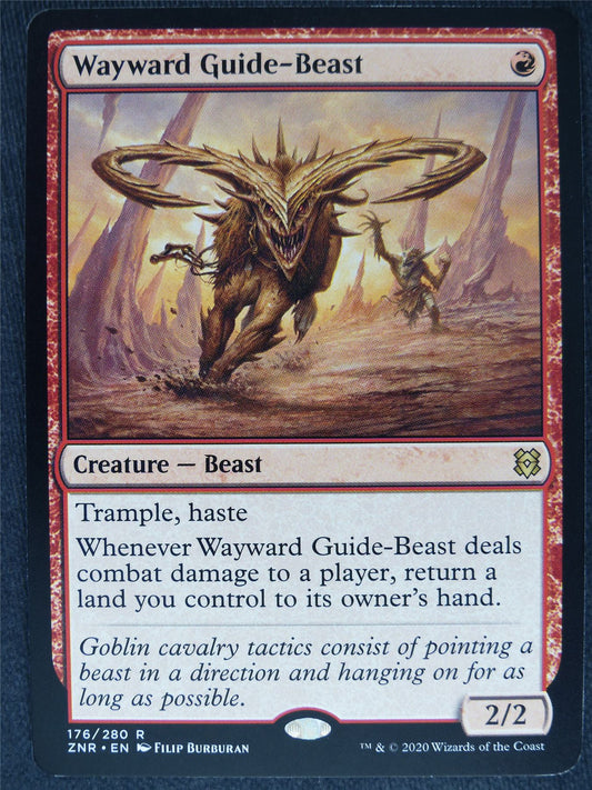 Wayward Guide-Beast Mint - Mtg Magic Cards #3O