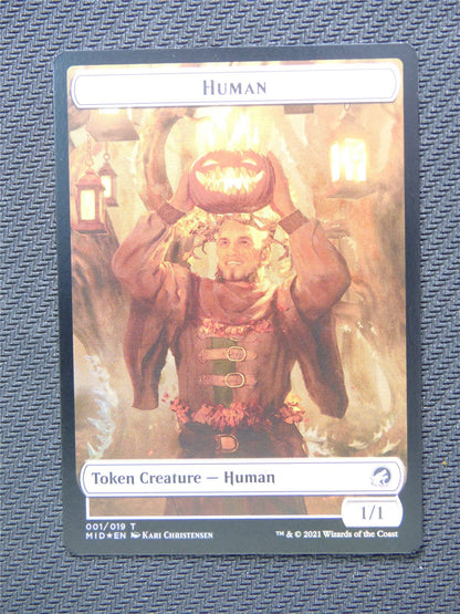 Bat and Human Foil Token - Innistrad - Mtg Card #3H4