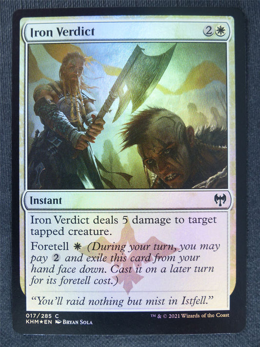 Iron Verdict Foil Collector