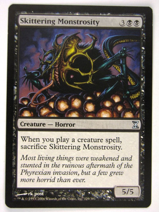 MTG Magic: The Gathering Cards: SKITTERING MONSTROSITY: TSP