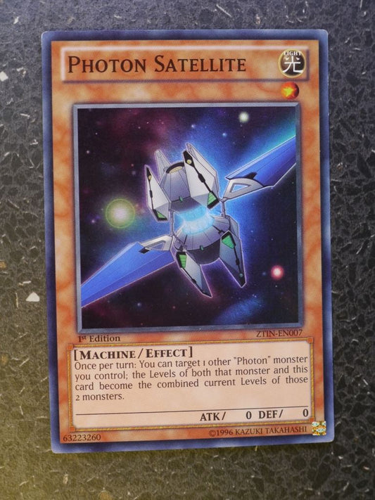 Yugioh Cards: PHOTON SATELLITE ZTIN SUPER RARE # 3G89