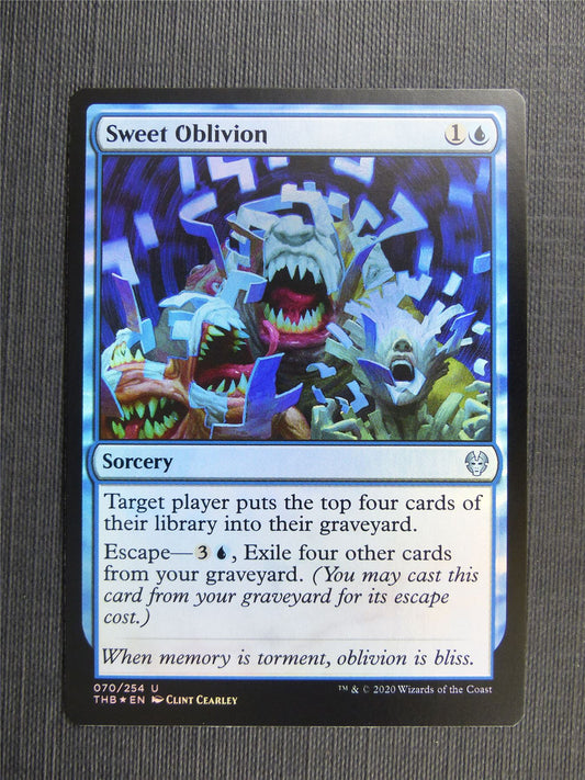 Sweet Oblivion Foil - Theros Collector Ed - Mtg Magic Cards #3KF