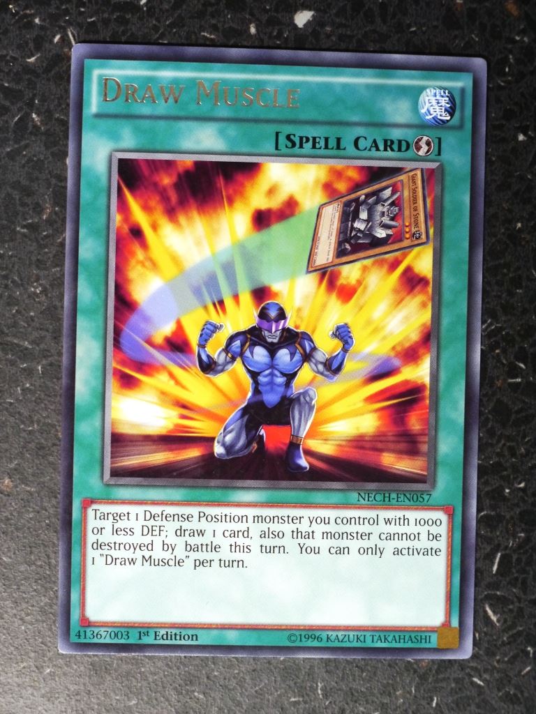 Yugioh Cards: DRAW MUSCLE NECH RARE # 8I16