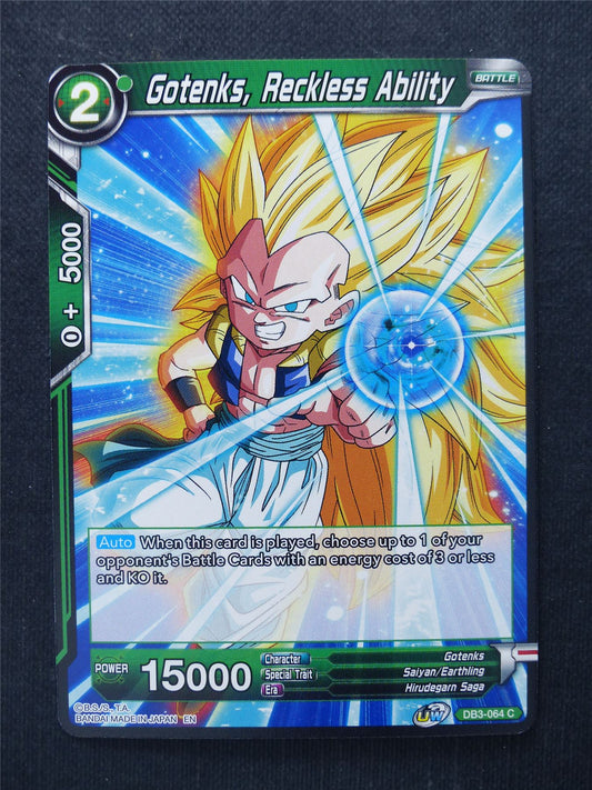 Gotenks Reckless Ability
