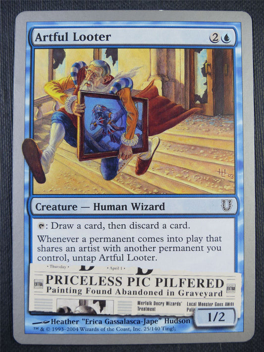 Artful Looter - Mtg Card #9E9