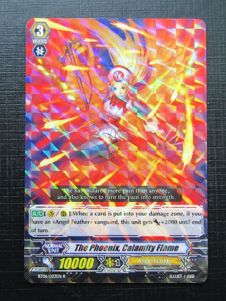 Vanguard Cards: THE PHOENIX, CALAMITY FLAME BT06 R # 17F75