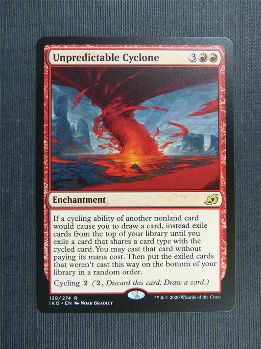 Unpredictable Cyclone - IKO Mtg Card