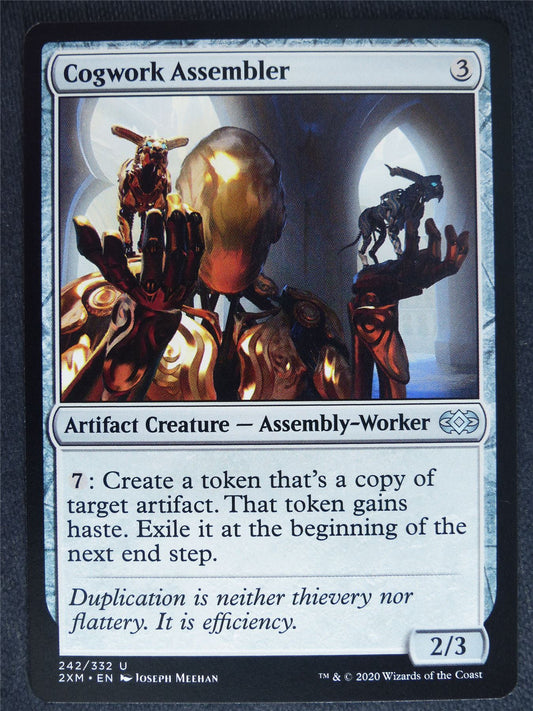 Cogwork Assembler - Double Masters - Mtg Magic Cards #4D