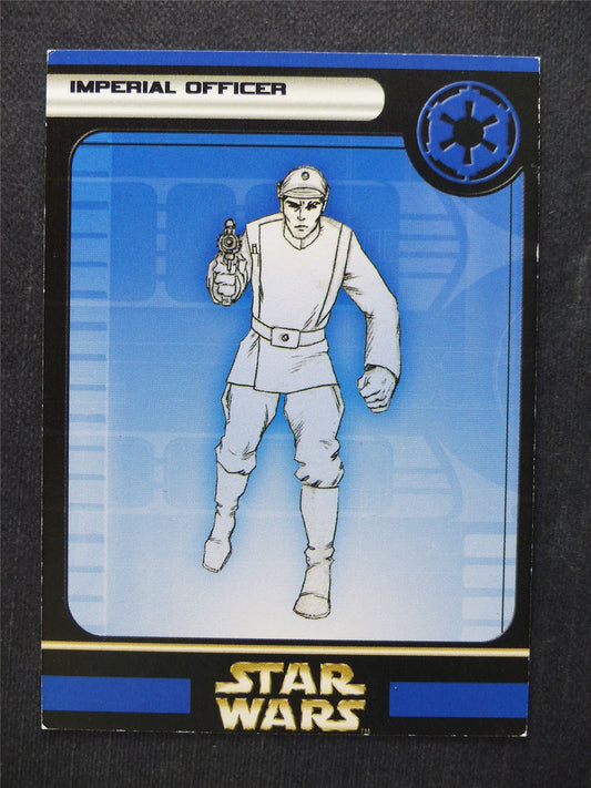 Imperial Officer 29/60 - Star Wars Miniatures Spare Cards #8X