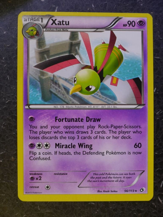 Pokemon Cards: XATU 56/113 RARE # 6B96