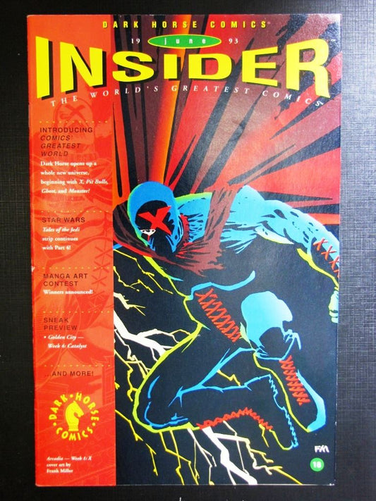 Insider #18 - Dark Horse - COMICS # 6E49