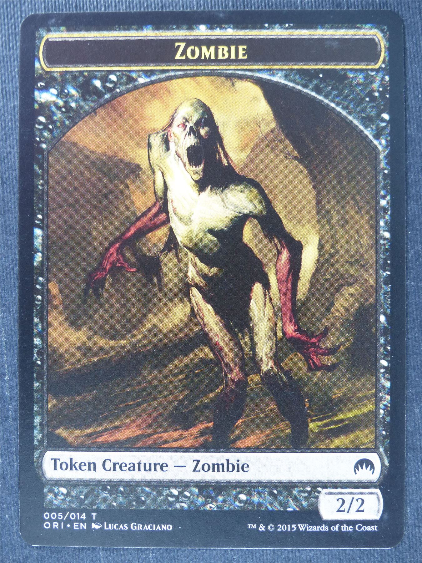 Zombie Token - Mtg Magic Cards #1QF