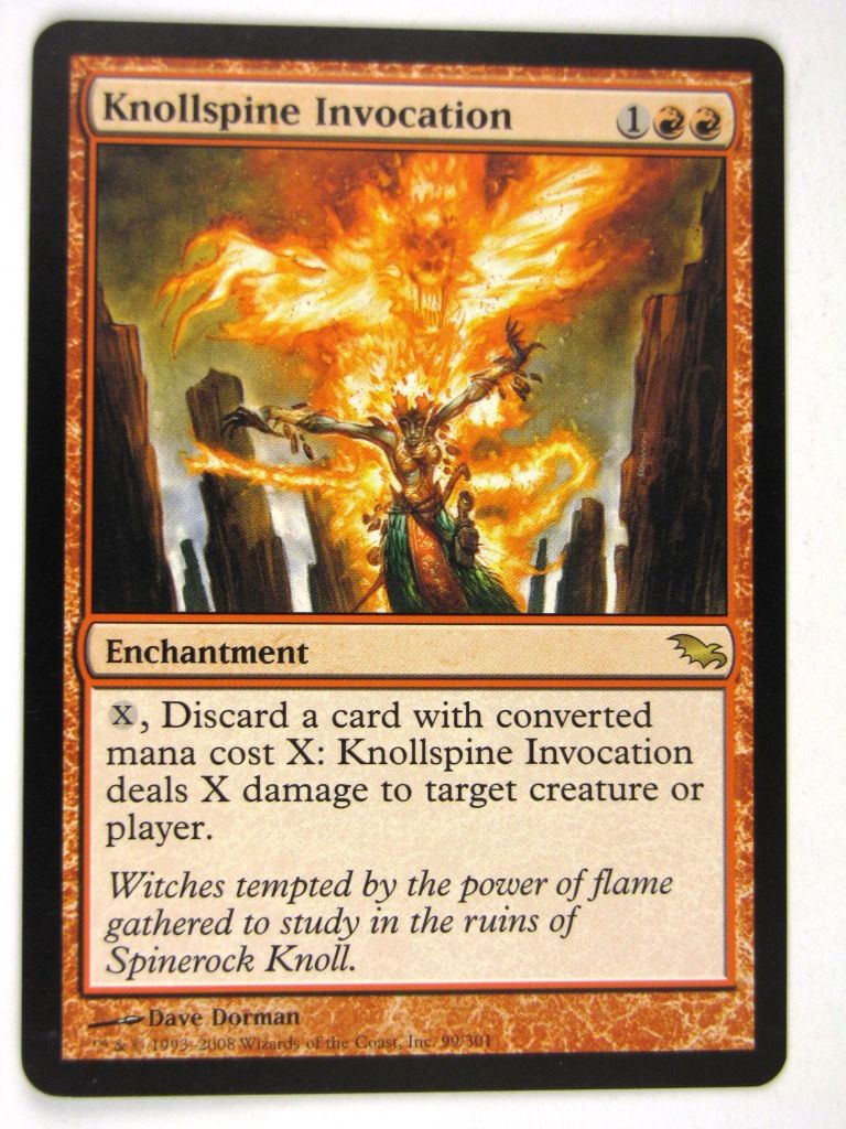 MTG Magic: the Gathering Cards: KNOLLSPINE INVOCATION: SHM