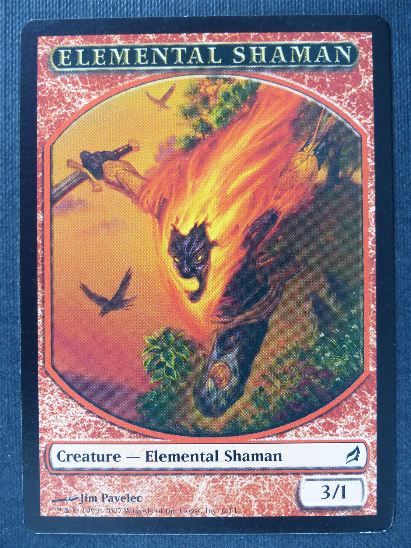 Elemental Shaman Token - Mtg Card #1RD