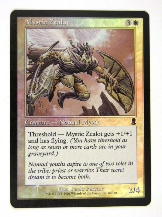 Mtg FOIL - MYSTIC ZEALOT - played