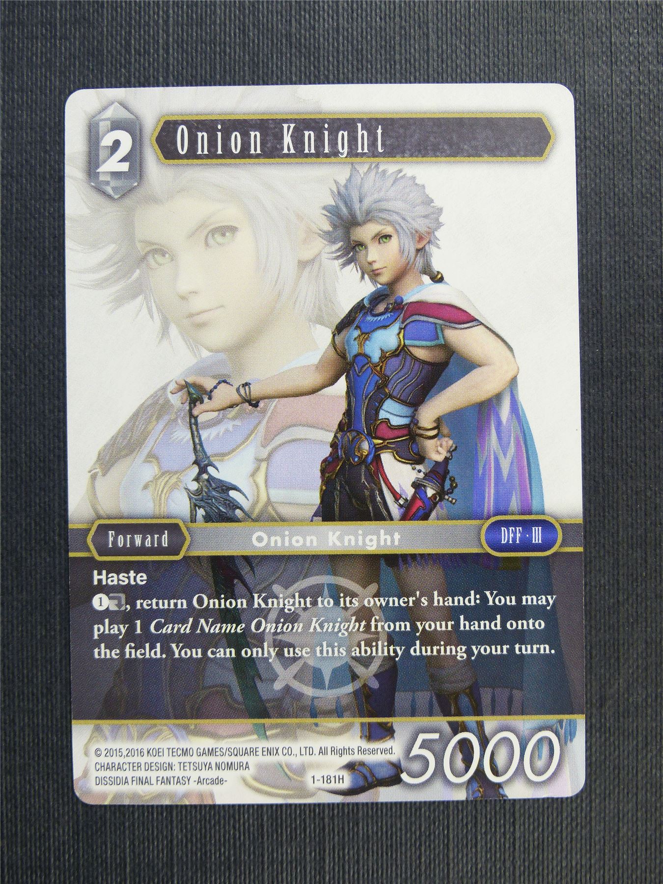 Onion Knight 1-181H - Final Fantasy Cards #2QM