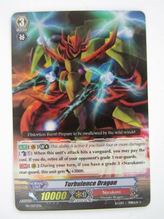 Vanguard Promo Cards: TURBULENCE DRAGON FOIL # 13H73