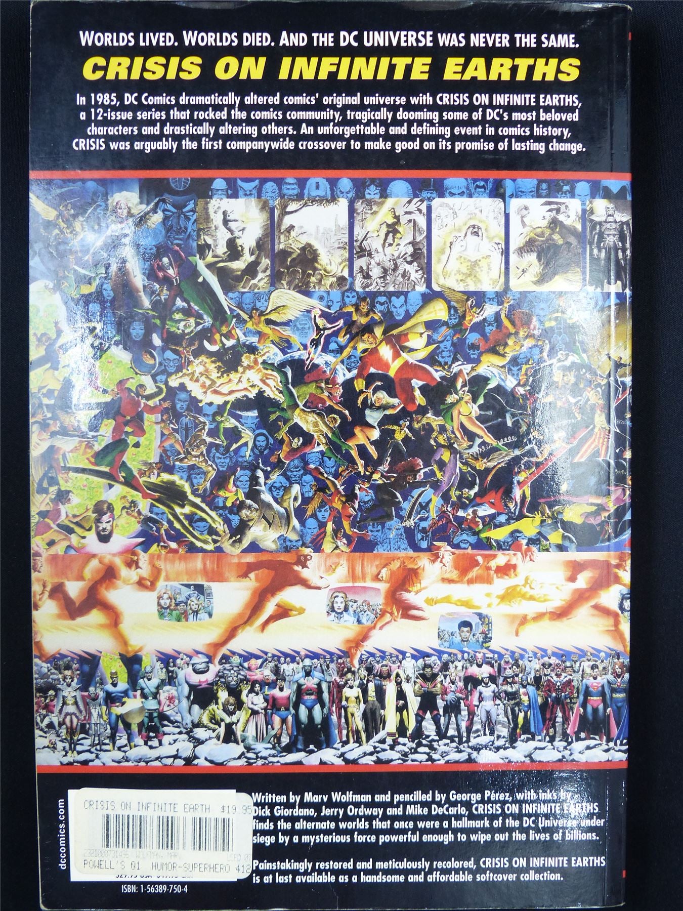 CRISIS on Infinite Earths - DC Graphic Softback #1EI