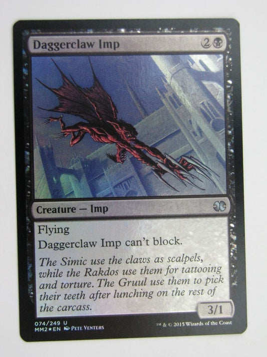 MTG MODERN MASTERS TWO FOIL: DAGGERCLAW IMP # 27J91