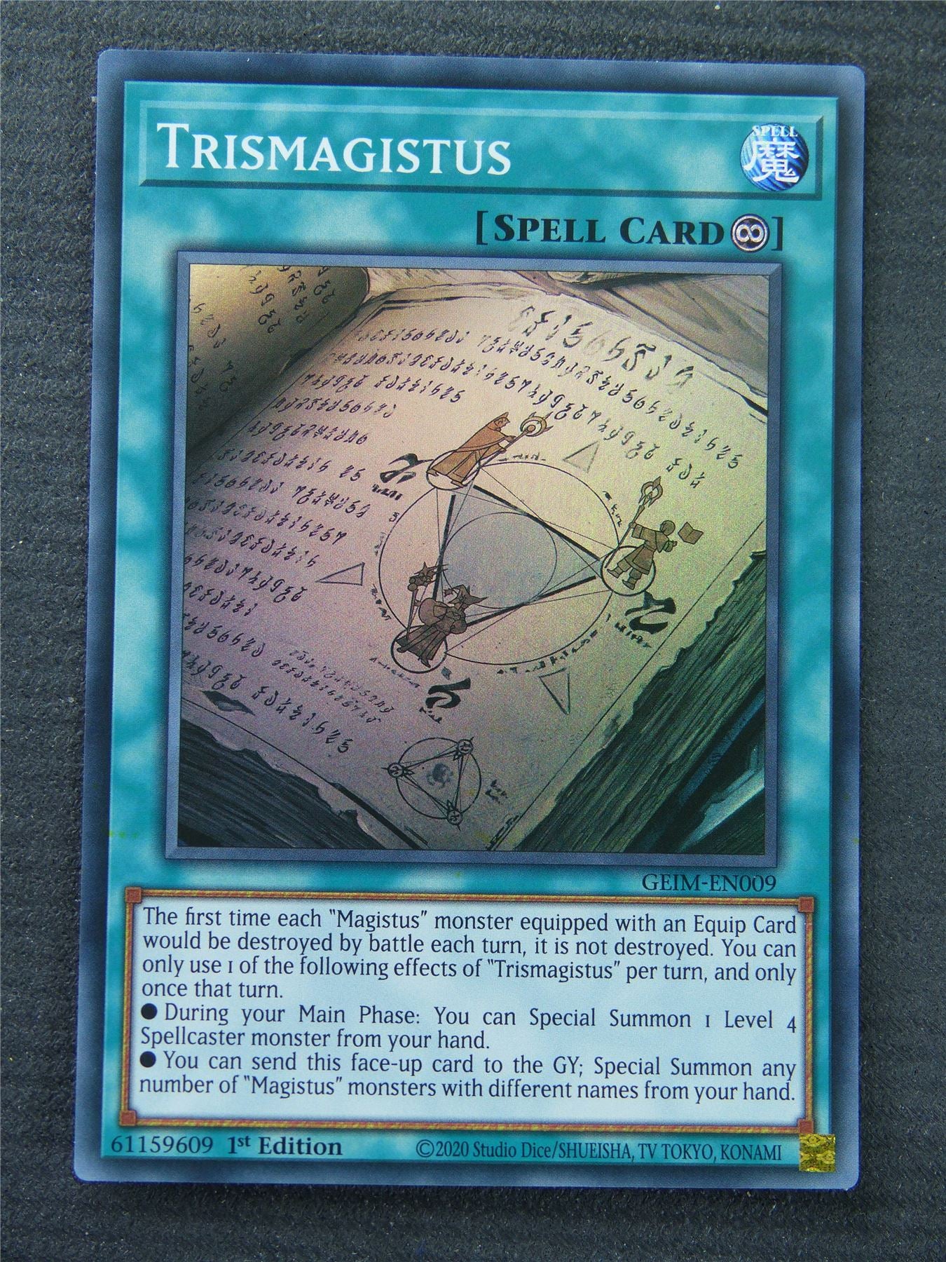 Trismagistus GEIM Super Rare - 1st Edition - Yugioh Card #1PL