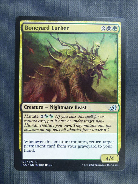 Boneyard Lurker - IKO Mtg Card