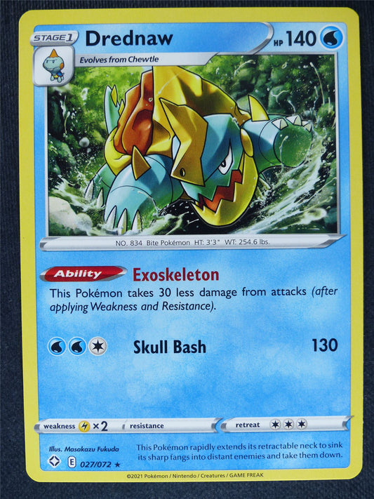 Drednaw 027/072 Mint - Pokemon Cards #2Q