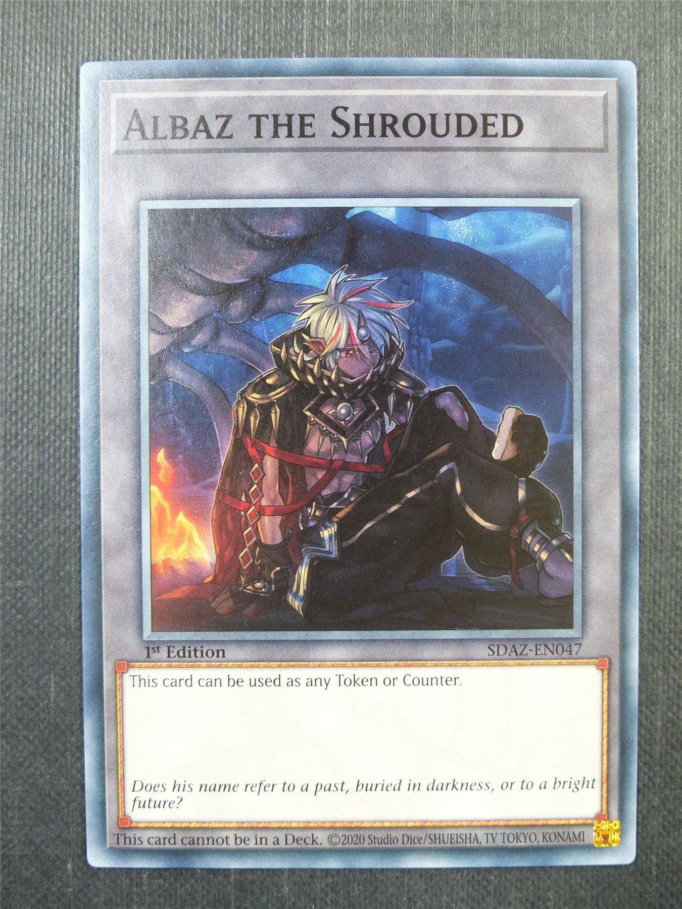 Albaz the Shrouded Token SDAZ - 1st ed Yugioh Card #404