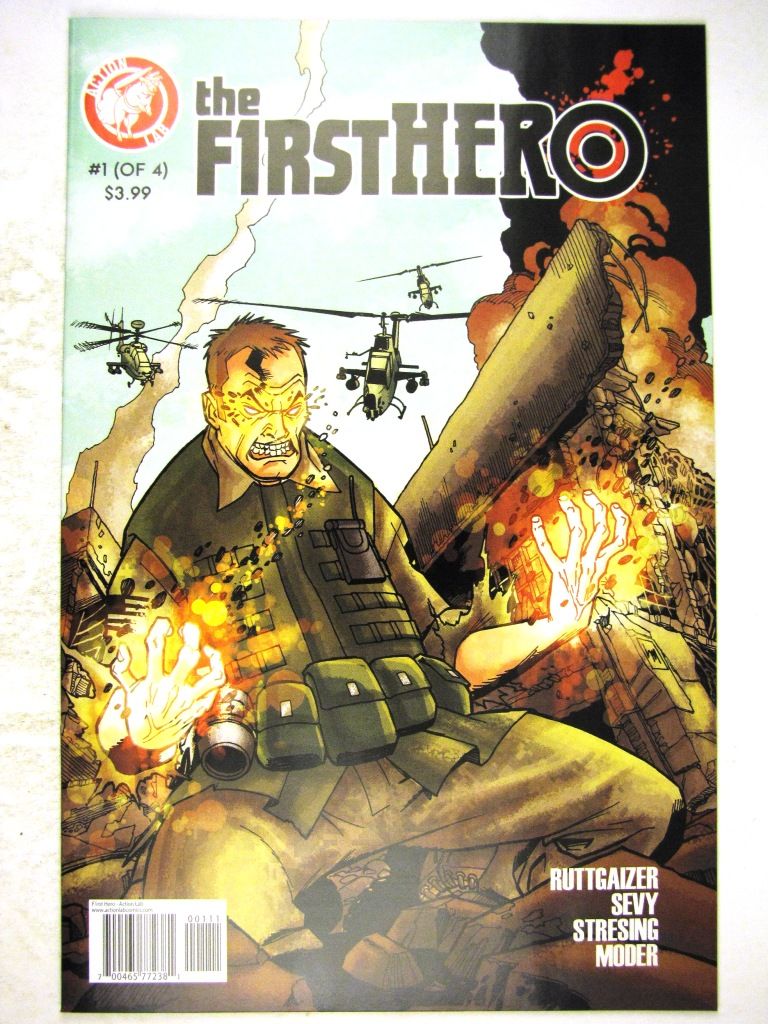 Action Lab Comics: THE FIRST HERO #1 AUGUST 2014 # 15D99