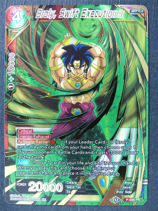 Broly Swift Executioner Foil - Mythic Booster - Dragon Ball Super Card #43L