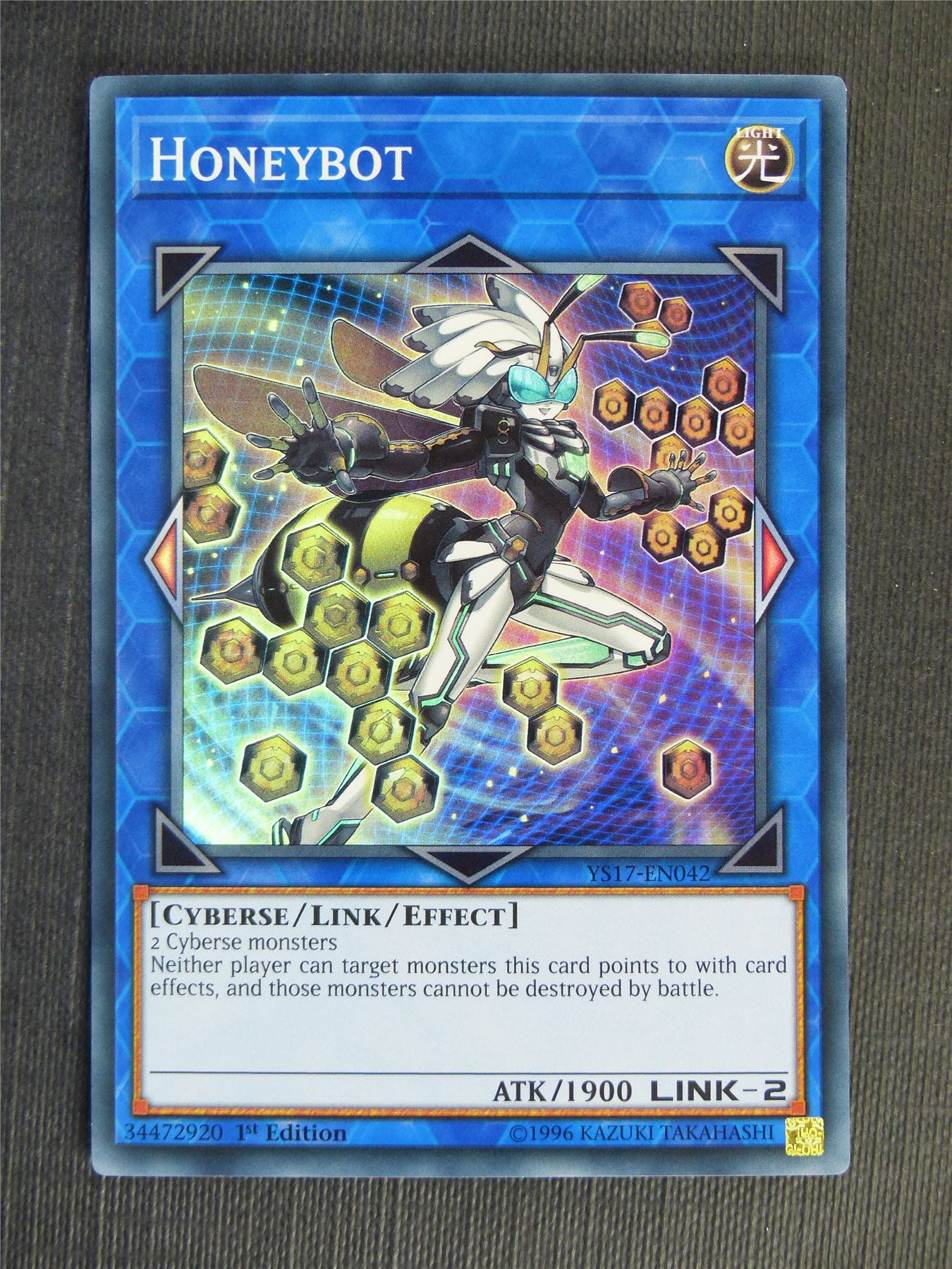 Honeybot YS17 Super Rare - 1st ed - Yugioh Cards #TT