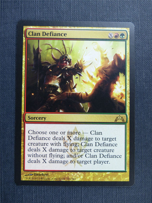 Clan Defiance - Mtg Magic Cards #4GM