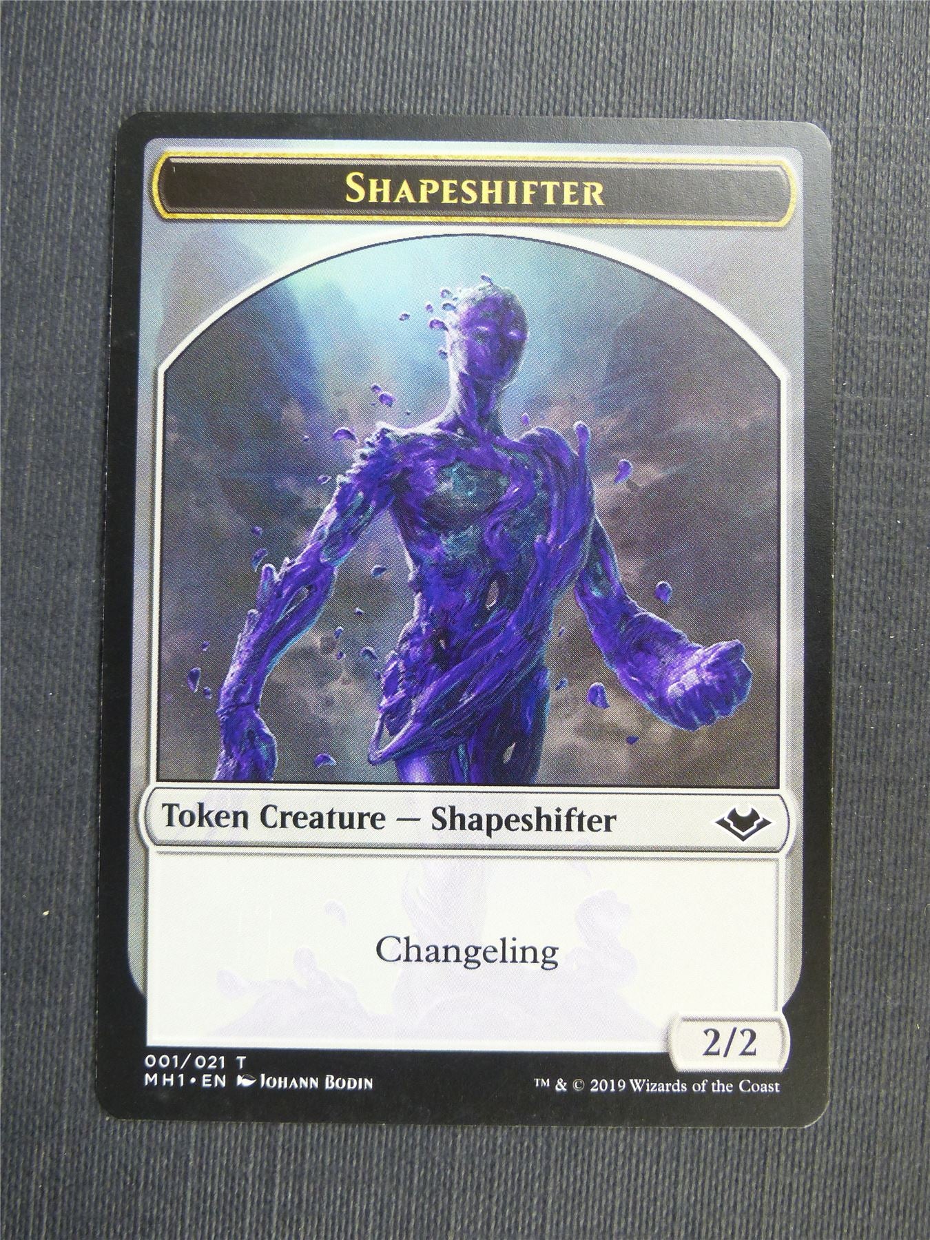Golem / Shapeshifter - Mtg Magic Token Cards #4NZ