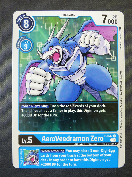 AeroVeedramon Zero P-047 Promo - Digimon Card #1YY