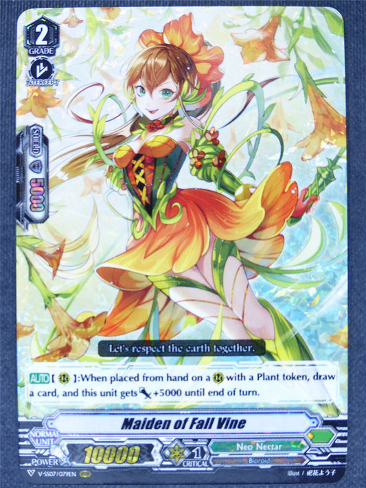 Maiden of Fall Vine V-SS07 RRR - Vanguard Cards #IB