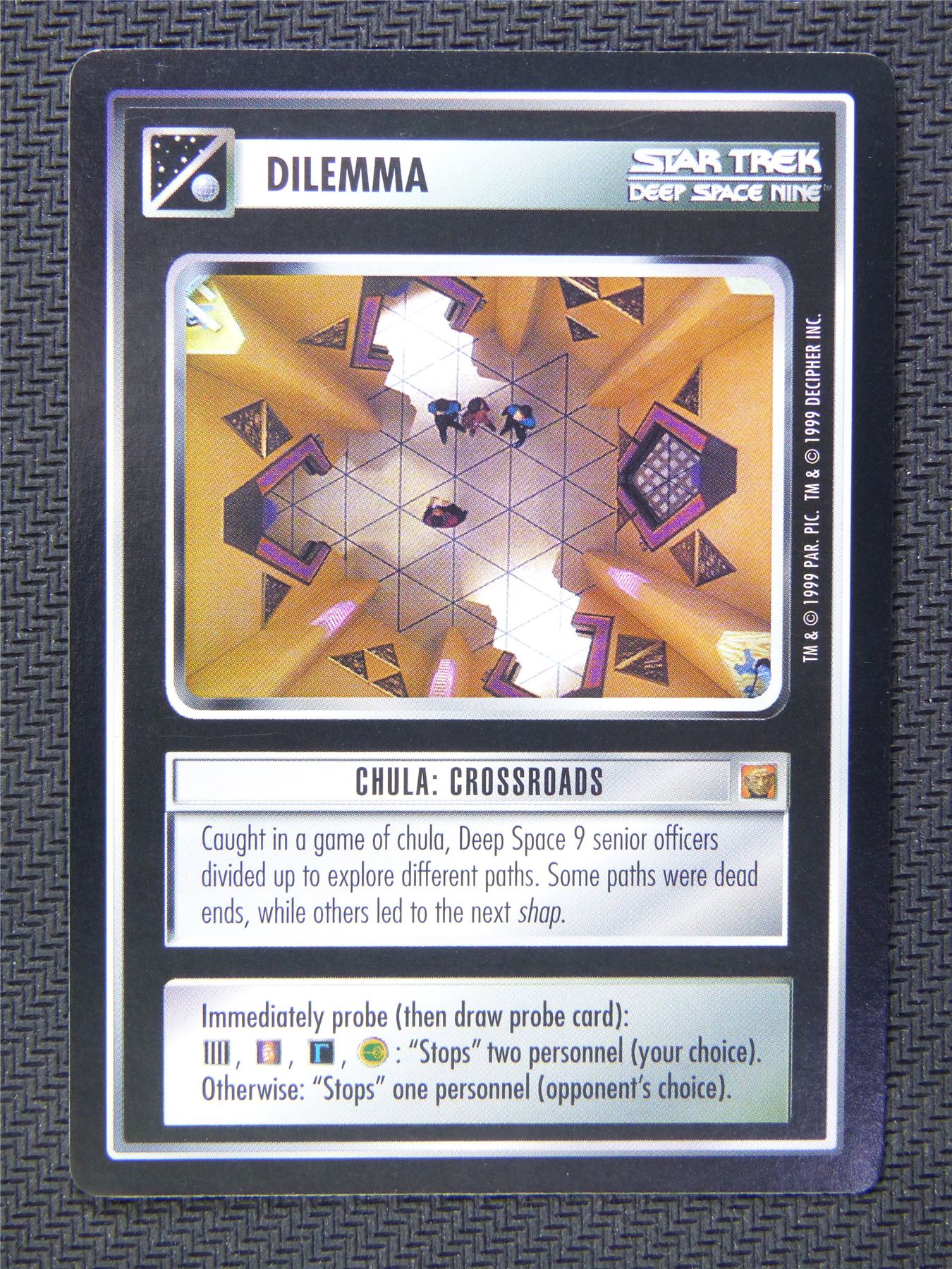 Dilemma Chula Crossroads - Star Trek CCG Deep Space Nine #57P