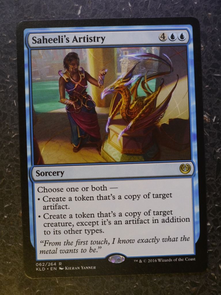 MTG Magic Cards: SAHEELI'S ARTISTRY # 6E95