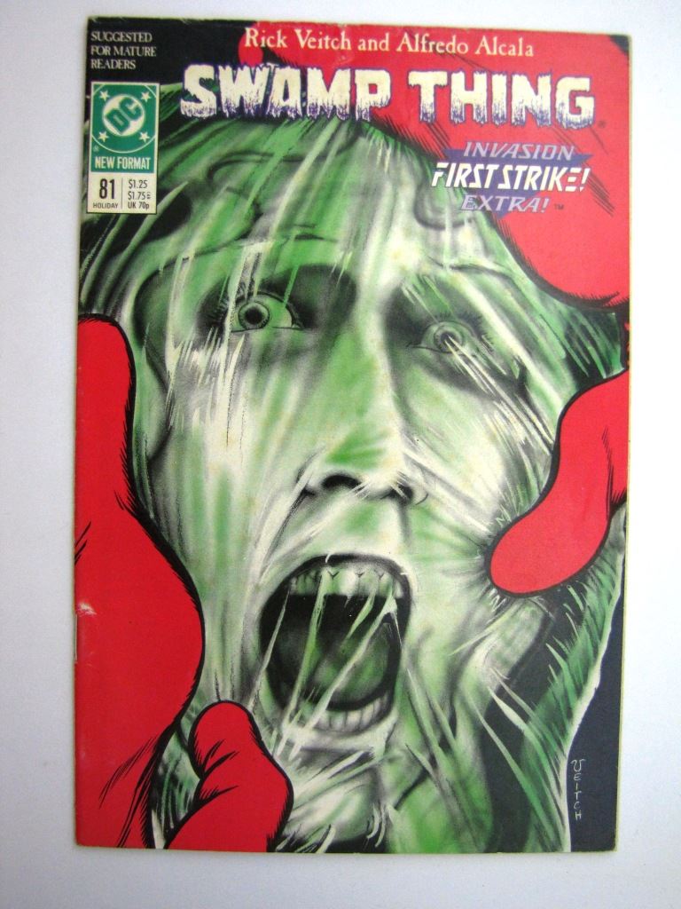 DC Comics: SWAMP THING #81 1981 #